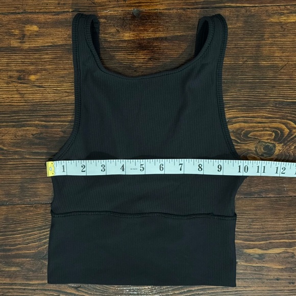 Lululemon Power Pivot Tank Top - Ribbed - Black - Size 0 - Picture 5 of 5